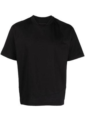 Goldwin 0 panelled short-sleeve T-shirt - Black