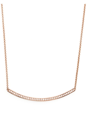 APM Monaco Dainty Pavé adjustable necklace - Pink