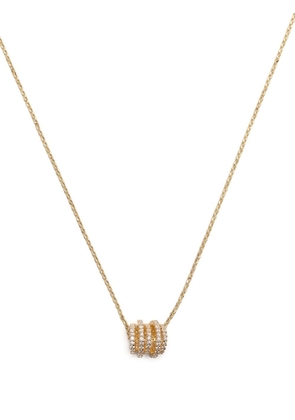 APM Monaco gold-tone delicate chain necklace