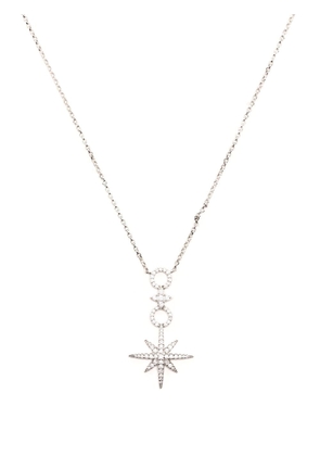 APM Monaco adjustable delicate star pendant necklace - Silver