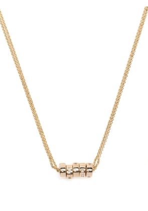 APM Monaco Smile morse-code necklace - Gold