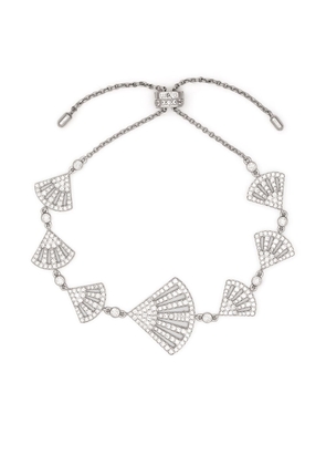 APM Monaco crystal-embellished shell bracelet - Silver