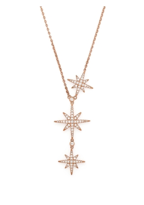 APM Monaco crystal-embellished triple-star necklace - Gold