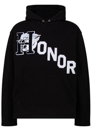 Honor The Gift Mascot 'Black' drawstring hoodie