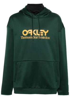 Oakley Rider Long 2.0 logo-print hoodie - Green