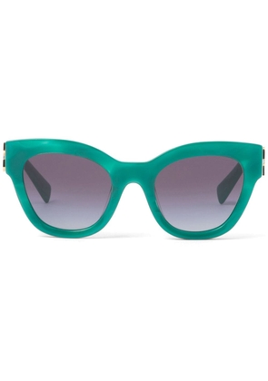 Miu Miu Eyewear Glimpse cat-eye sunglasses - Green