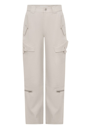 Dion Lee Tactical straight-leg cargo trousers - Neutrals