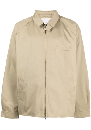 Nanamica WINDSTOPPER® zip-fastening jacket - Brown