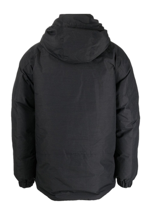 Snow Peak padded hooded puffer jacket - Black