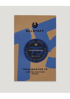 Belstaff Trialmaster 75 Patch Men's Polyester Black/Blue One Size
