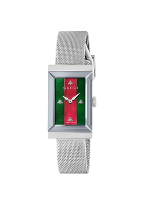 Gucci Stainless Steel G-Frame Watch 21Mm