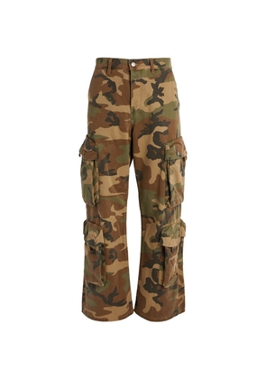Amiri Camouflage Cargo Trousers