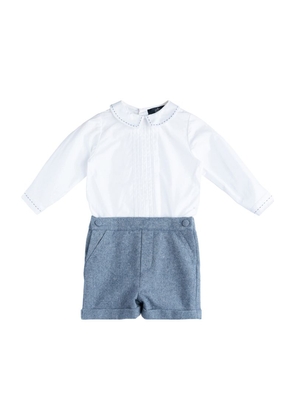 Trotters Rupert Shirt and Shorts Set (5-7 Years)
