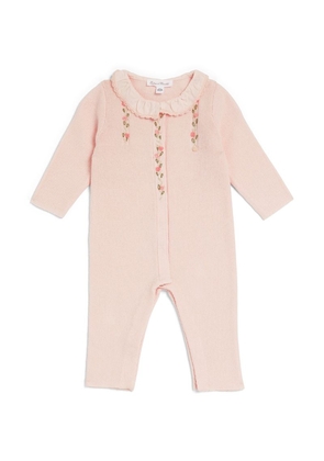 Tartine Et Chocolat Floral Embroidered Playsuit (0-24 Months)