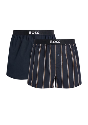 Boss Pack Of 2 Striped Boxers