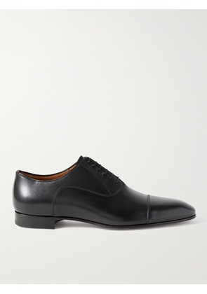 Christian Louboutin - Greggo Leather Oxford Shoes - Men - Black - EU 40