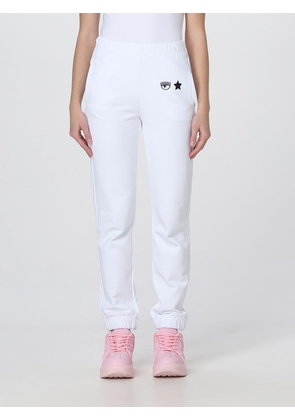 Trousers CHIARA FERRAGNI Woman colour White