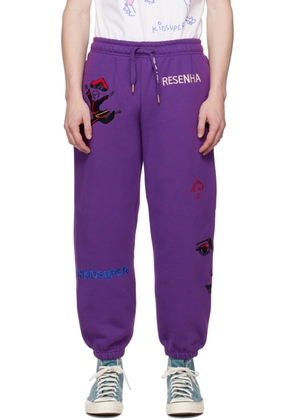 KidSuper Purple Super Lounge Pants