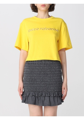 T-Shirt RABANNE Woman colour Yellow