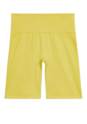 Seamless™ Cycling Shorts - Yellow
