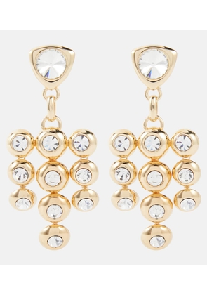 Area Crystal-embellished drop earrings
