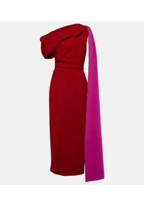 Roksanda Maite asymmetric caped gown