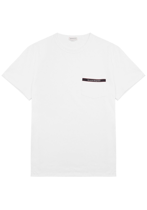 Alexander Mcqueen Tape Cotton T-shirt - White - S