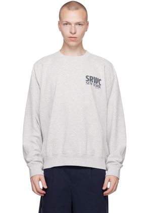 Sporty & Rich Gray 'SRWC 94' Sweatshirt