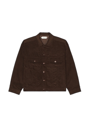 Honor The Gift Trucker Jacket in Brown - Brown. Size S (also in XL/1X).