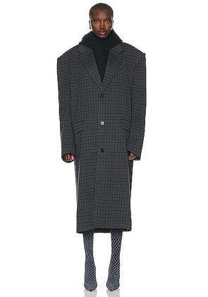 Balenciaga Knitted Coat in Grey - Charcoal. Size 1 (also in 2, 3).