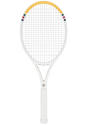 Casablanca Casa Sport Tennis Racket in White & Multi - White. Size all.
