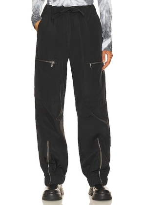 Goldbergh Cargo Pants in Black. Size 36/4.