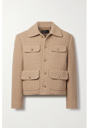 Nili Lotan - Paloma Cotton-blend Tweed Jacket - Brown - x small,small,medium,large,x large