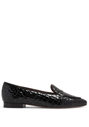 Malone Souliers Bruni patent leather loafers - Black