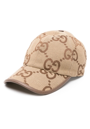 Gucci Pre-Owned Jumbo GG-canvas baseball cap - Neutrals