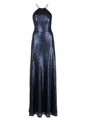 Marchesa Notte Bridesmaids Varenna sequin-embellished gown - Blue