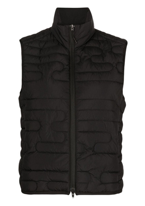 Y-3 padded quilted gilet - Black
