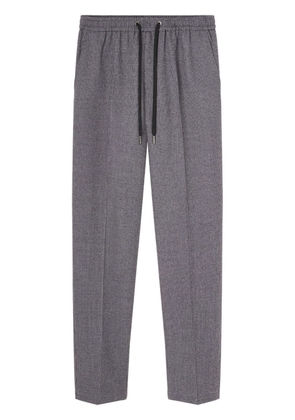 Versace straight-leg virgin-wool trousers - Grey