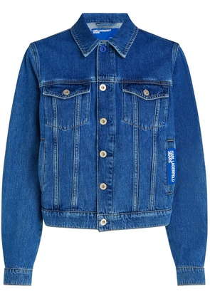 Karl Lagerfeld Jeans organic cotton denim jacket - Blue