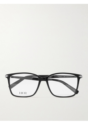 Dior Eyewear - DiorBlackSuit S14l Square-Frame Acetate and Silver-Tone Optical Glasses - Men - Black