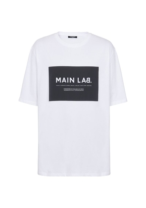 Balmain Cotton Main Lab T-Shirt