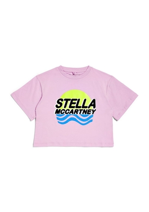 Stella Mccartney Kids Logo Sport T-Shirt (3-14+ Years)
