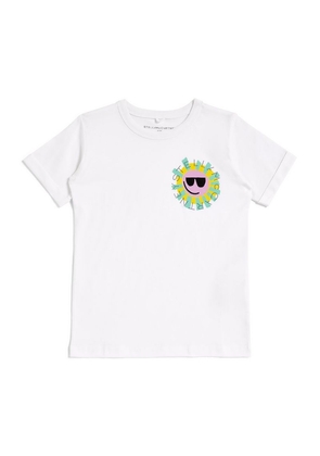 Stella Mccartney Kids Cotton Sunshine T-Shirt (3-14 Years)