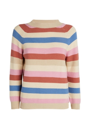 Weekend Max Mara Cotton Striped Sweater