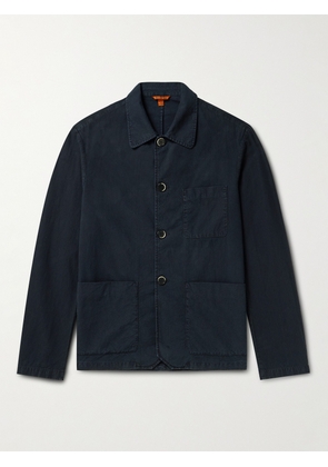 Barena - Visal Cotton Overshirt - Men - Blue - IT 46