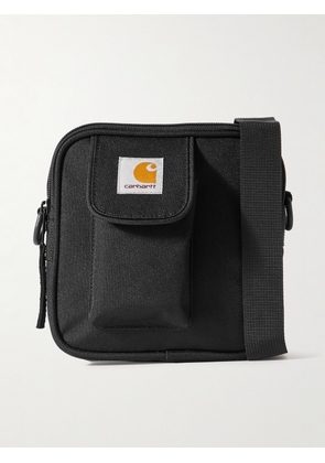 Carhartt WIP - Essentials Small Logo-Appliquéd Recycled-Canvas Messenger Bag - Men - Black