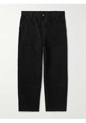 Carhartt WIP - Wide-Leg Panelled Cotton-Canvas Trousers - Men - Black - XS
