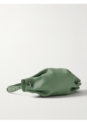 Bonastre - Ring Leather Messenger Bag - Men - Green