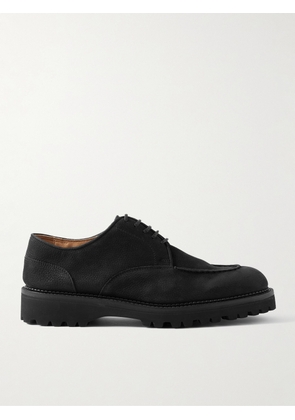 John Lobb - Land Rugged Suede Derby Shoes - Men - Black - UK 6