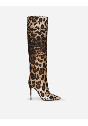 Dolce & Gabbana Stivale - Woman Boots And Booties Animal Print 38.5
